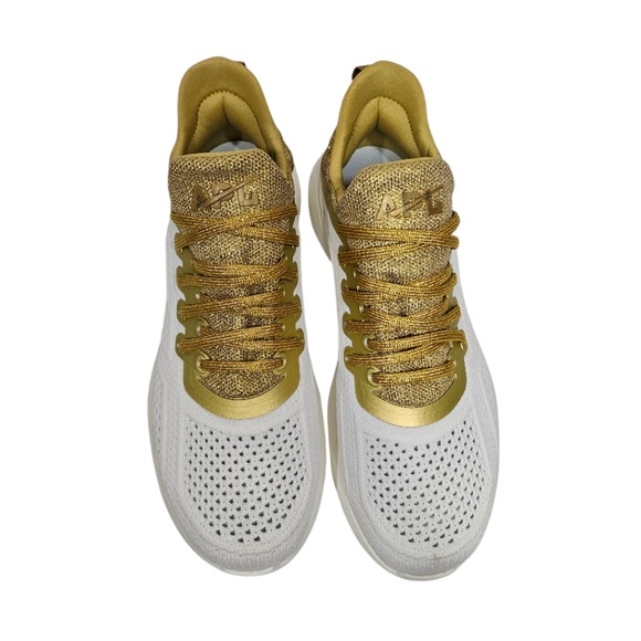 APL Techloom Tracer Sneaker Women’s Size 7.5 Ivory Gold NWOB - Picture 5 of 8
